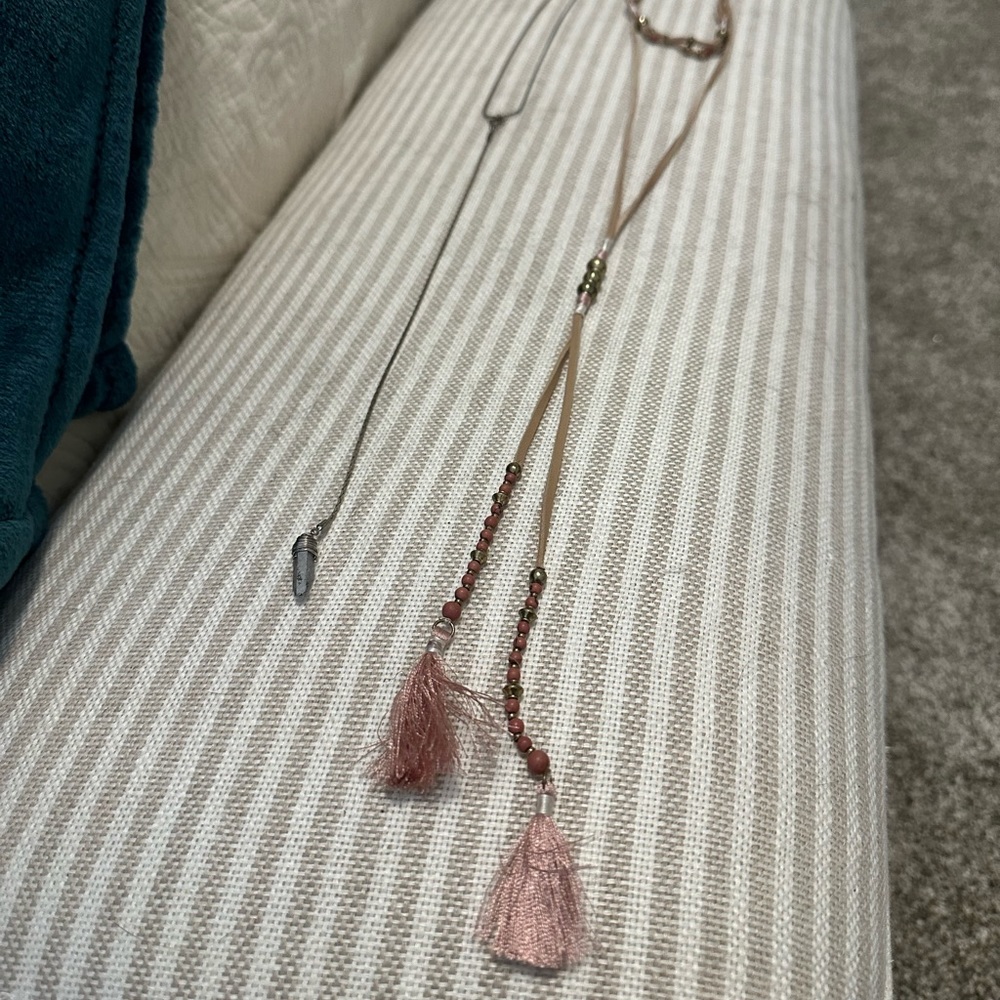 2 Long Necklaces